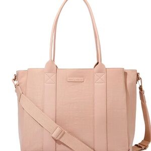 Elegant Blush Laptop Tote by [Brand]